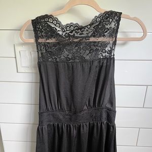 Free People dress, lace detail with open sides.